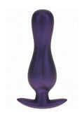 Ouch! Curvy Anal Plug Silicone - Metallic