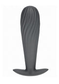Ouch! Ribbed Anal Plug Silicone
