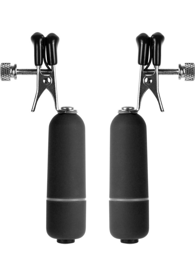 Ouch! Vibrating Nipple Clamps