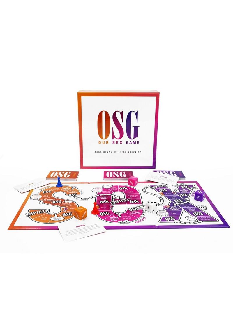 Our Sex Game – Gender-Neutral Erotic Board Game Spanish Edition