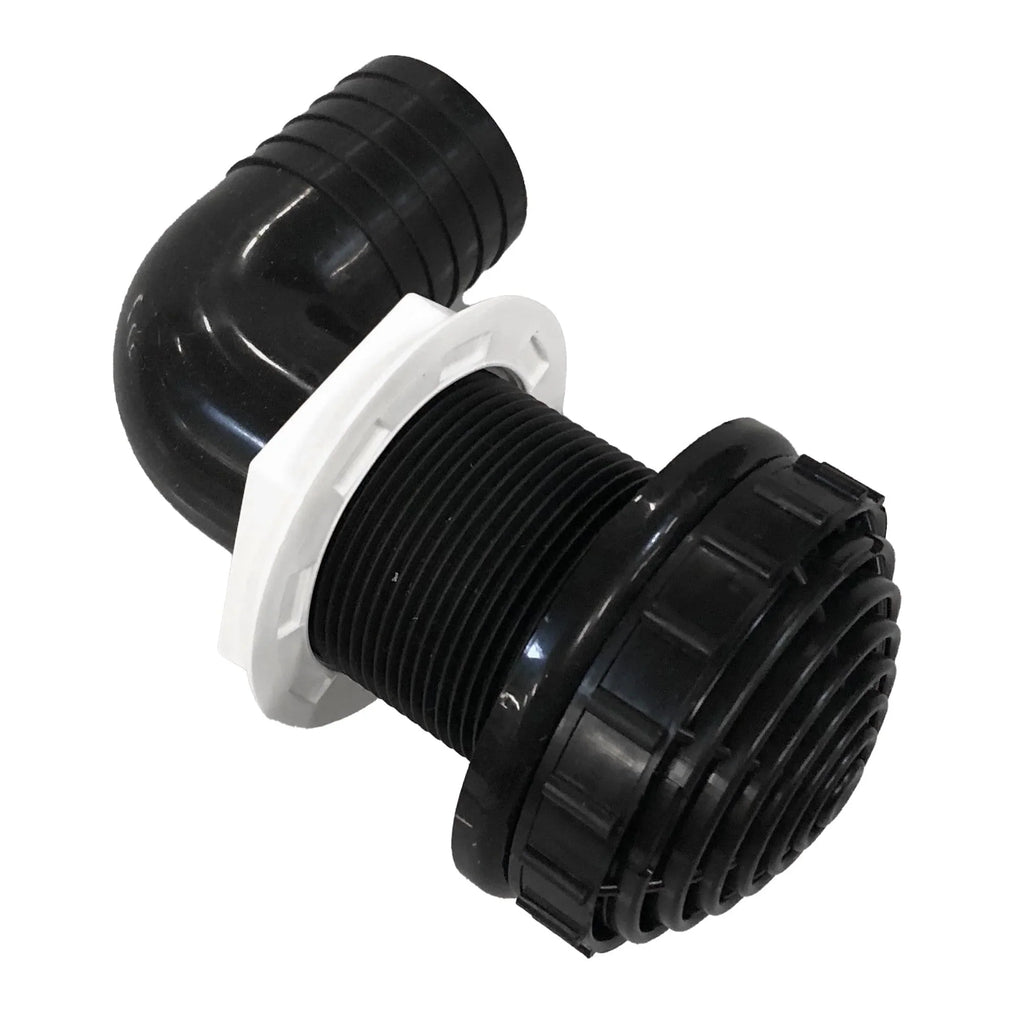 T-H Overflow Fitting with Filter 90°