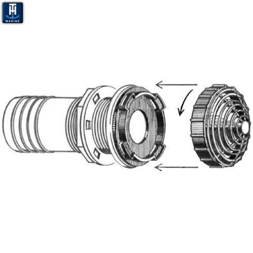 T-H Overflow Fitting with Filter