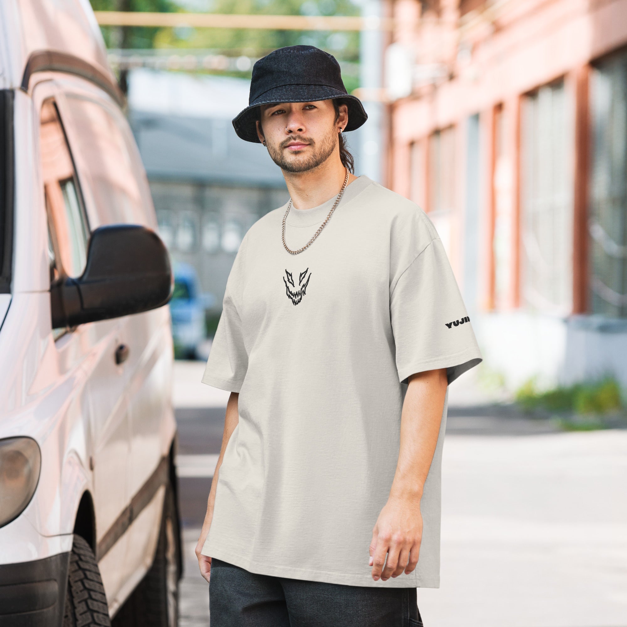 Mad Oversized Faded T-Shirt