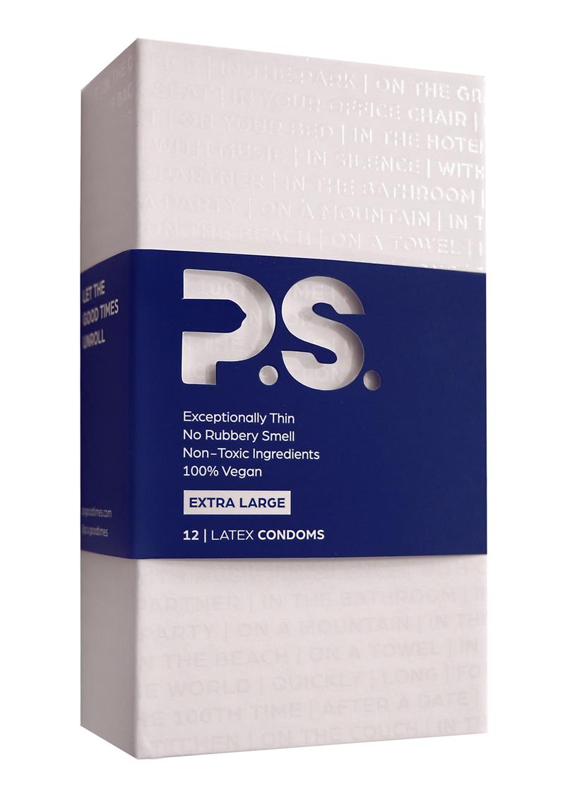 P.s. Extra Large Latex Condoms