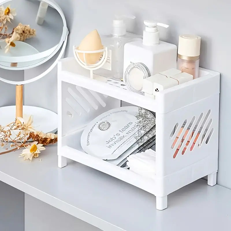 Double-Layer Desktop Rack
