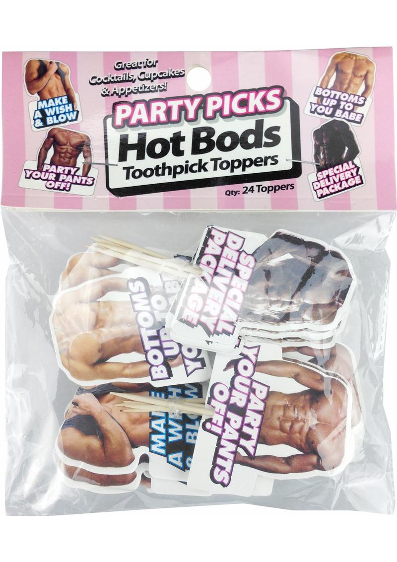 Hot Bod Party Toothpicks