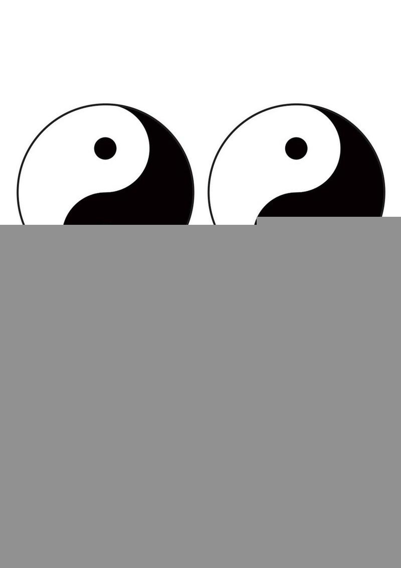 Peekaboo Yin and Yang Pasties