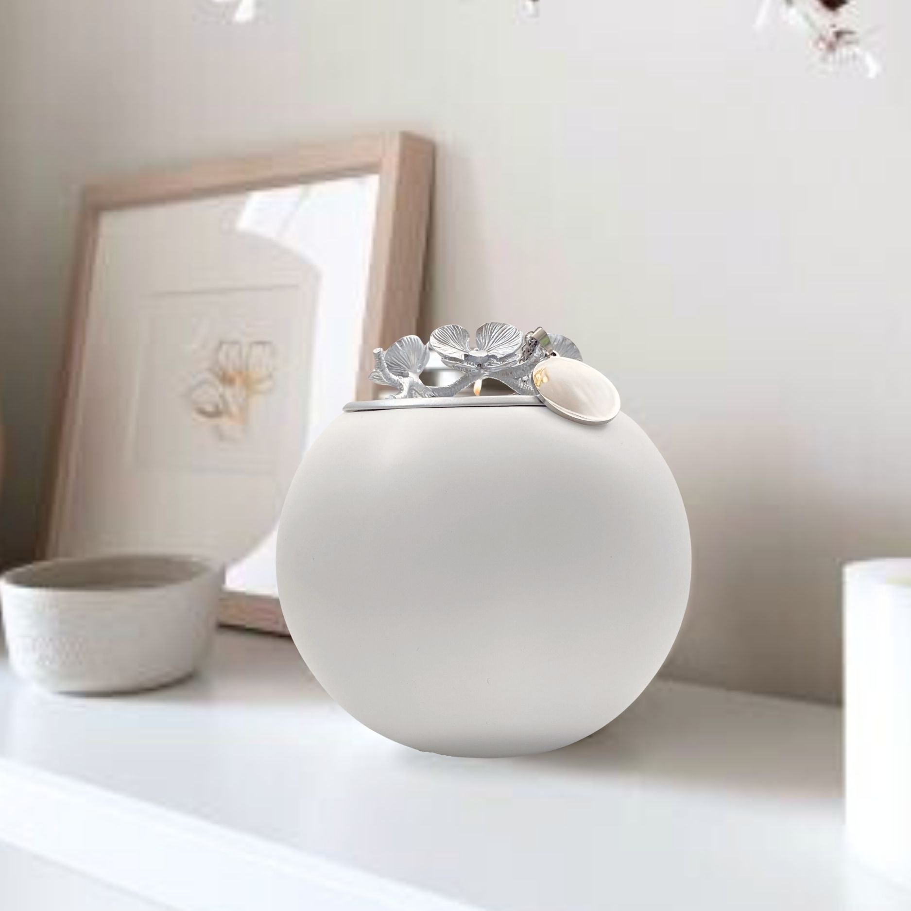 Orchid Urn for Dog & Pet Ashes - Handmade