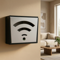 Wall-Mounted WiFi Router Box Cover | Modern Cable Management Organizer