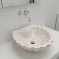 Carrara White Marble Sink | Shell Design Vessel Basin USA | Luxury Natural Stone Bathroom Sink