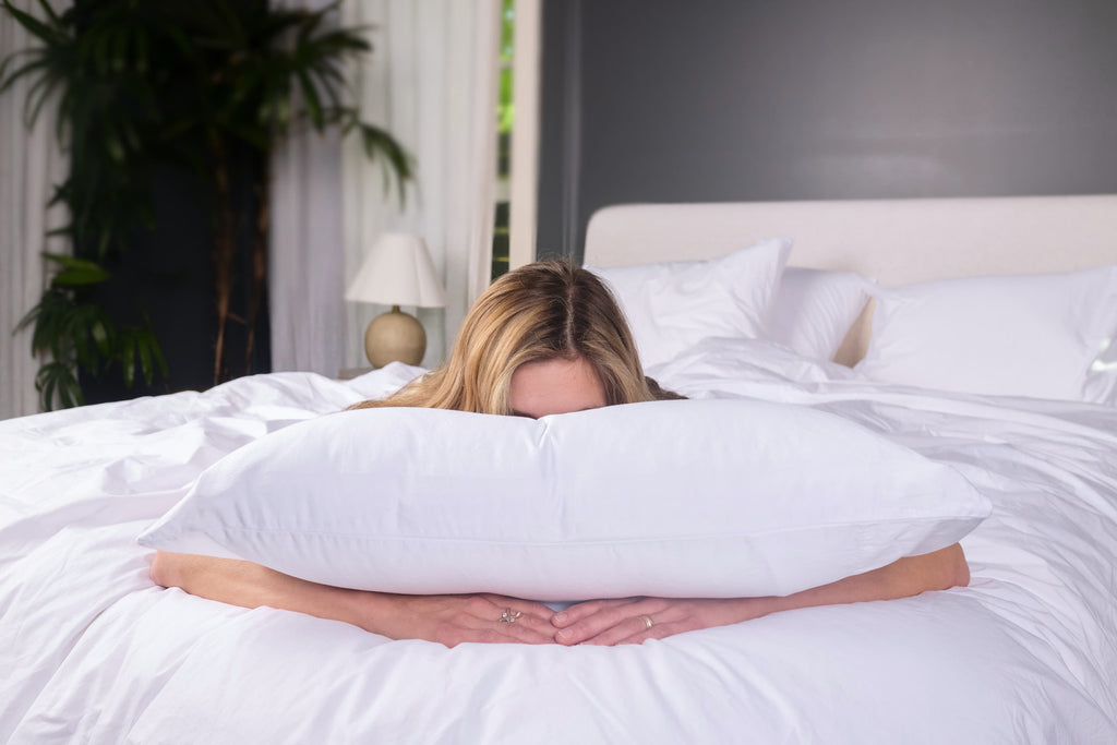 Down + Feather Chamber Pillow