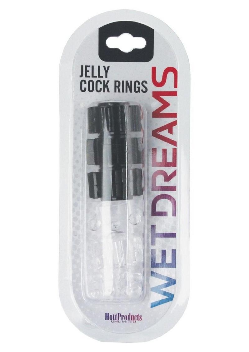 Hung Pleasure Stars Jelly Cock Rings