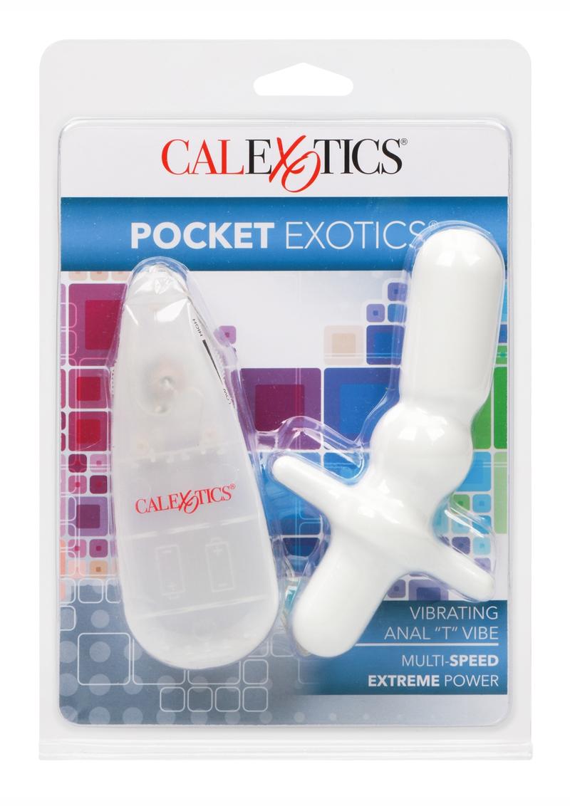 Pocket Exotics Anal T Vibrating Butt Plug