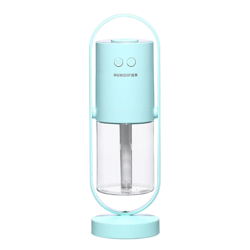 Magic Shadow USB Air Humidifier – Mini Ultrasonic Mist Diffuser with Projection Night Light for Home, Office & Car