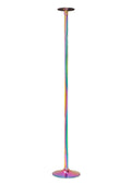 Power Pole Pro Professional Portable Exercise and Dance Spinning Pole Extends Up