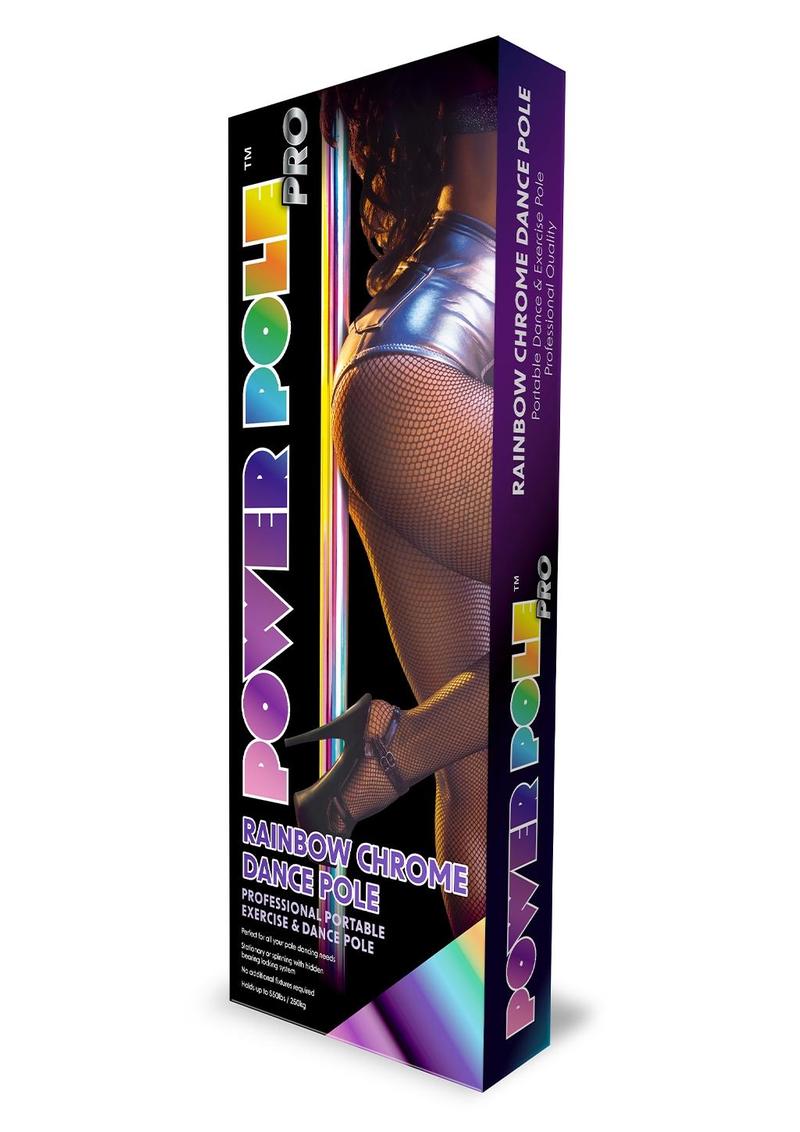 Power Pole Rainbow Chrome Pole