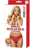 Premium Latex Brazilian Bikini