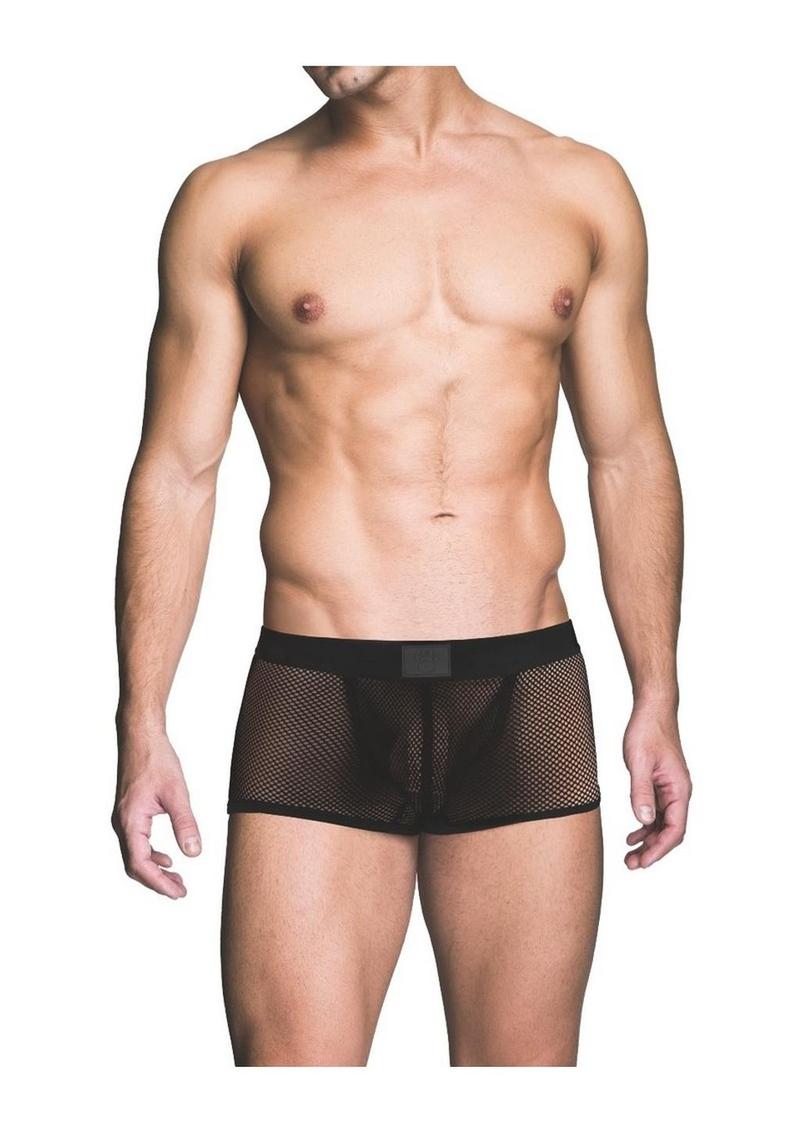 Prowler Red Fishnet Ass-Less Trunk