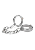 Prowler Red Heavy Duty Metal Handcuffs - Stainless