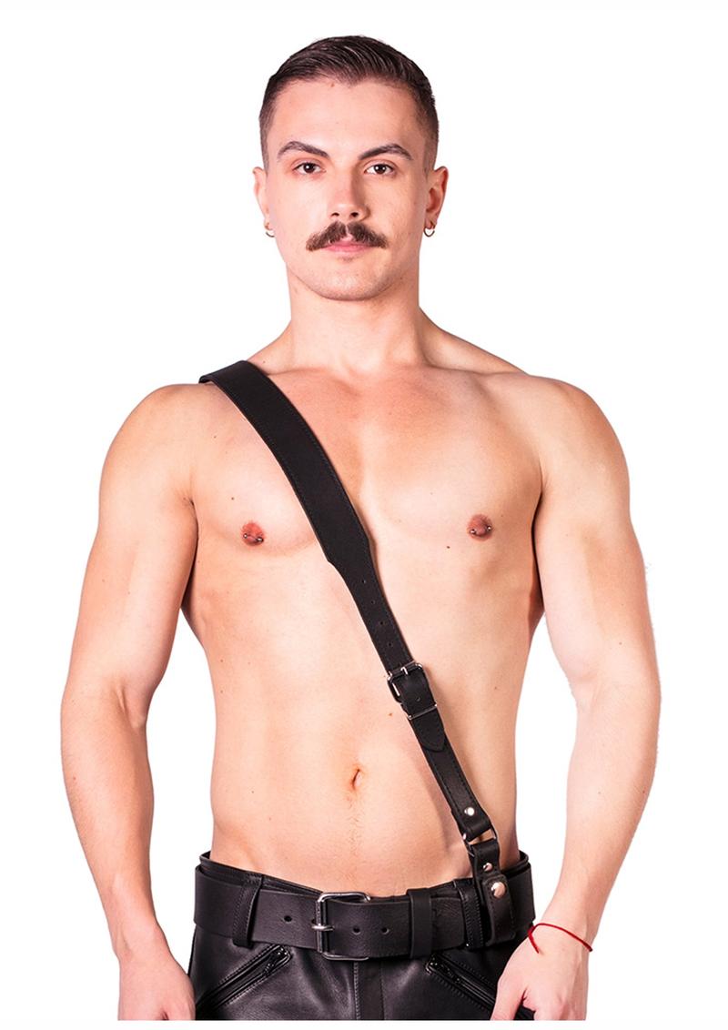 Prowler Red Sam Browne Belt