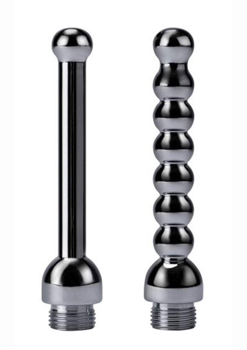 Prowler Red Shower Heads (2 Pack) Stainless