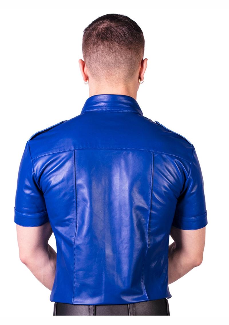 Prowler Red Slim Fit Police Shirt