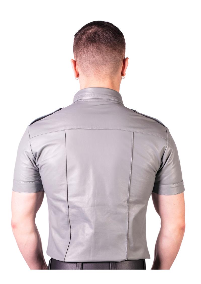 Prowler Red Slim Fit Police Shirt