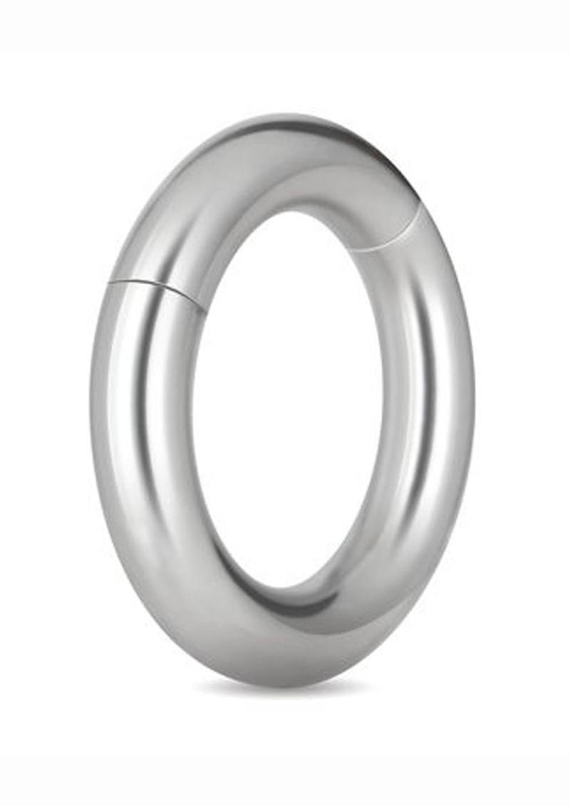 Prowler Red Stainless Steel Magnetic Cock Ring