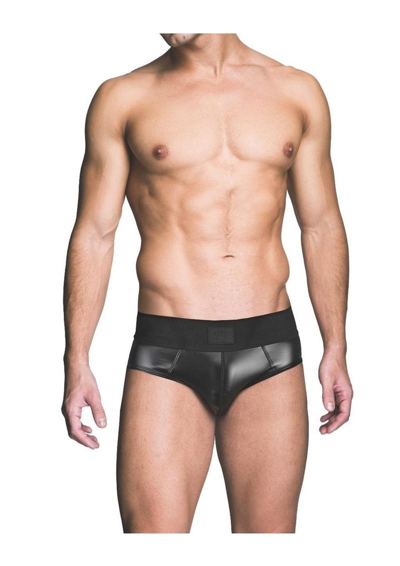 Prowler Red Wetlook Ass-Less Brief