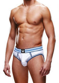 Prowler White/Blue Open Brief