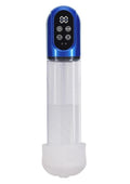 Pumped Engage 6 Function Automatic Rechargeable Penis Pump - Metallic
