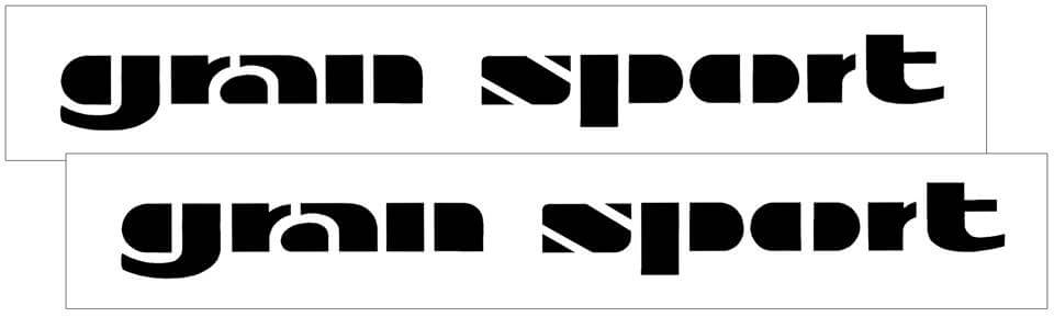 1973-74 Buick Gran Sport Quarter Panel Decal Set
