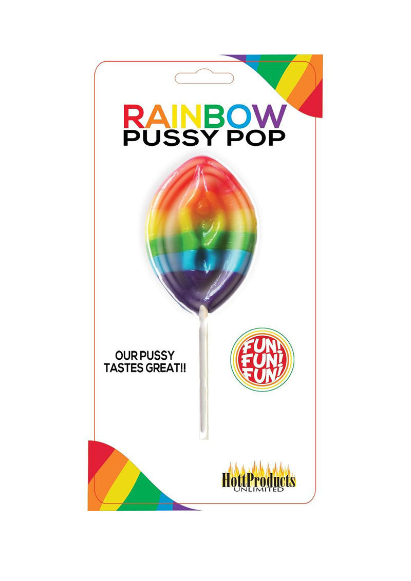 Rainbow Pussy Pops Candy