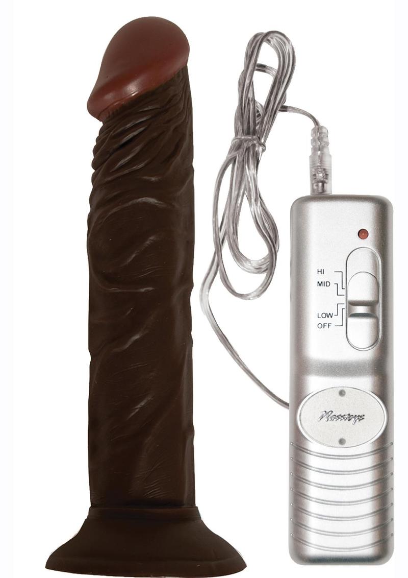 Real Skin All American Whoppers Vibrating Dildo Latin