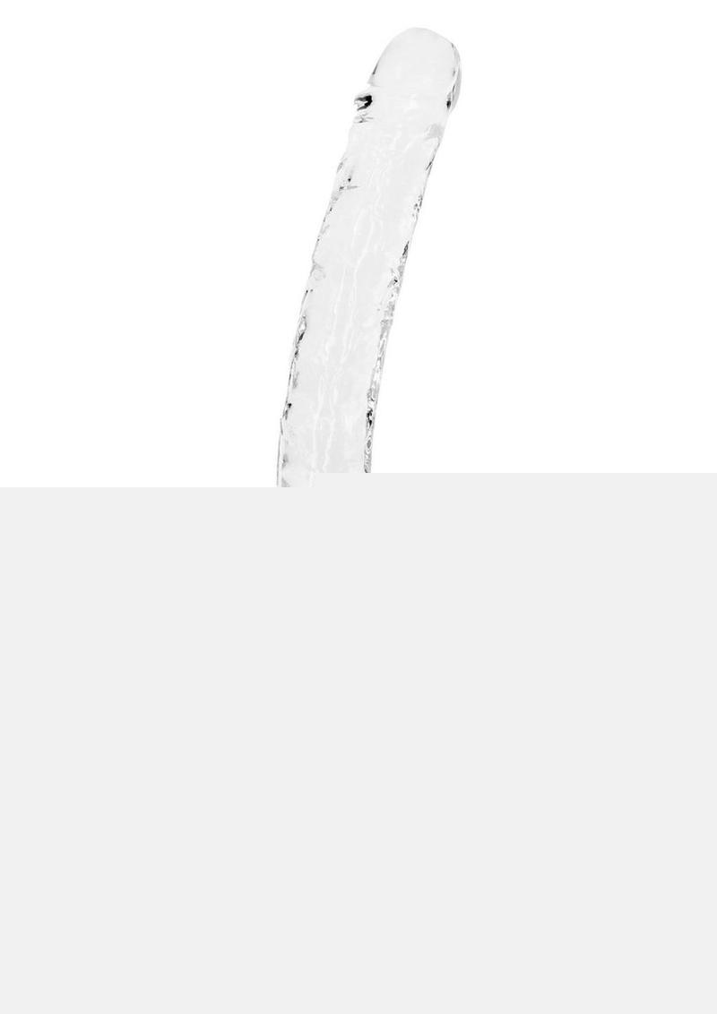Realrock Crystal Clear Double Dong