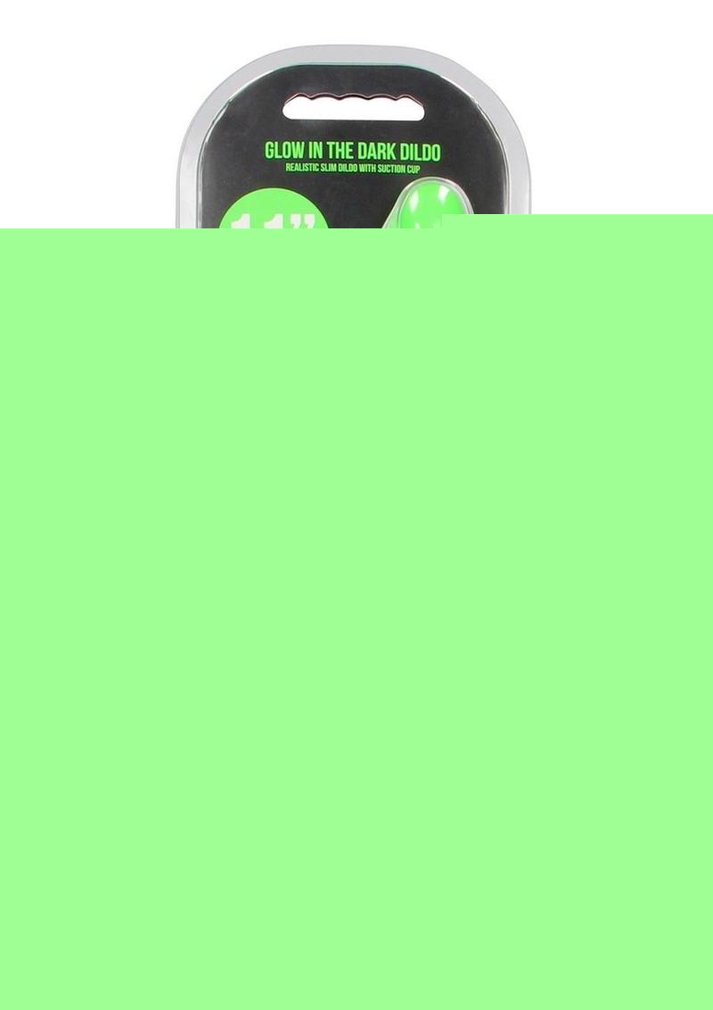 Realrock Slim Glow In The Dark Dildo with Suction Cup