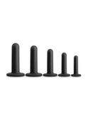 Renegade Dilator Kit Silicone Anal Plugs with Suction Cups