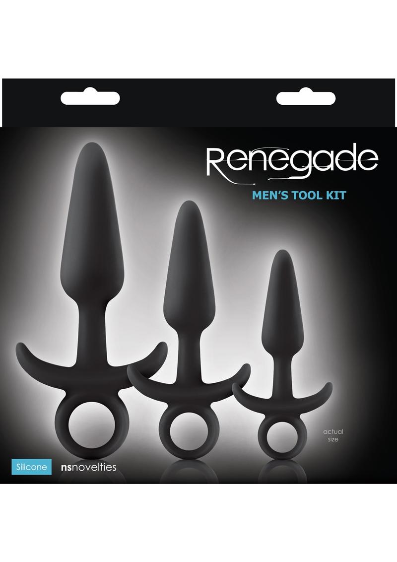 Renegade Men's Tool Kit Silicone Anal Plugs
