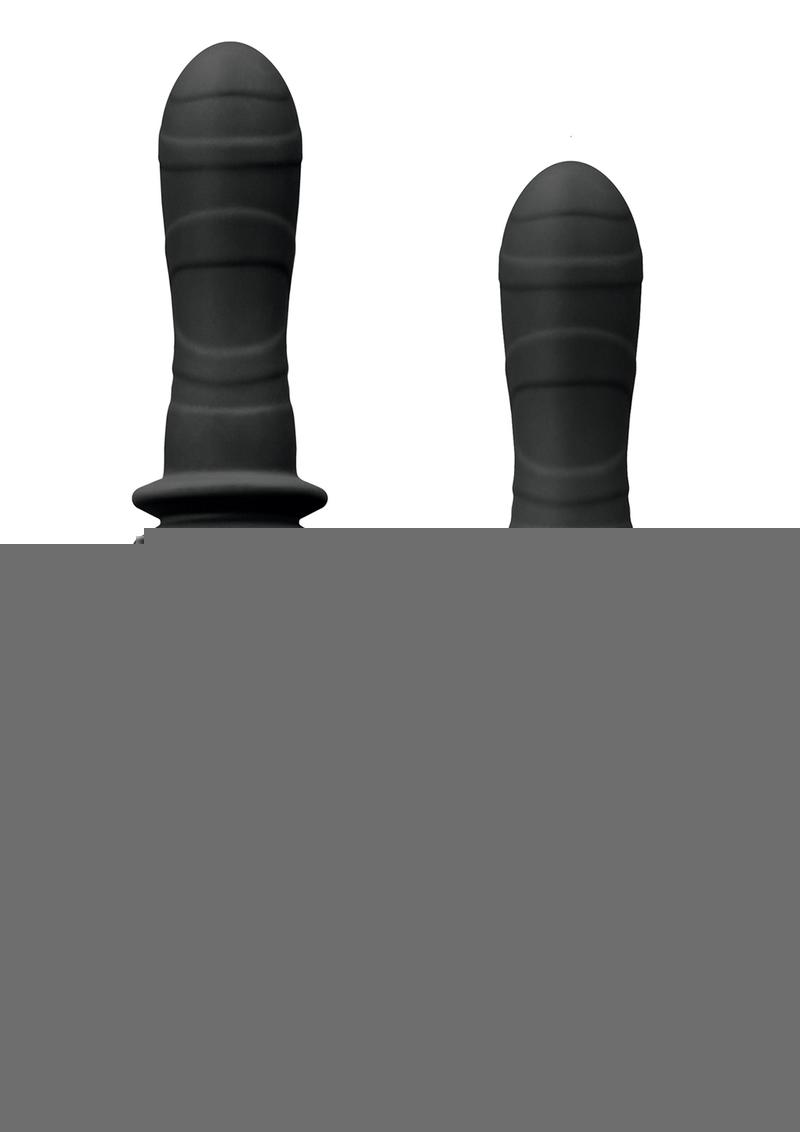 Renegade Rechargeable Deep Stroker Silicone Thrusting Vibrating Wand Massager