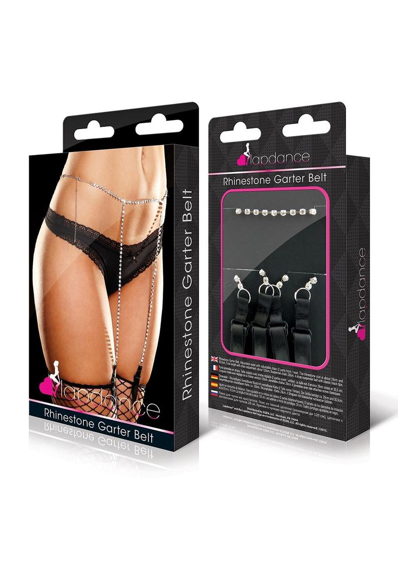 Rhinestone Garter Belt
