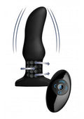 Rimmers Model M Rechargeable Silicone Curved Rimming Plug with Remote Control