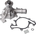OPEN BOX SEALED AUQDD AW4105 (Fit 4.2L V6 Only) Professional Water Pump Kit With Gasket Fit For Fo-rd 2003 E-150 E-250/97-02 E-250 E-150 Econoline Club Wagon /97-08 F-150/99-01 Econoline # 3L3Z8501DB