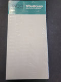 TACO 1/4" x 12" x 6" White Starboard
