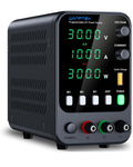 Open Box WANPTEK POWER DC Power Supply Variable 30V 10A Bench Power Supply with 3 Memory Storage, Adjustable Power Supply with Output Switch/OCP