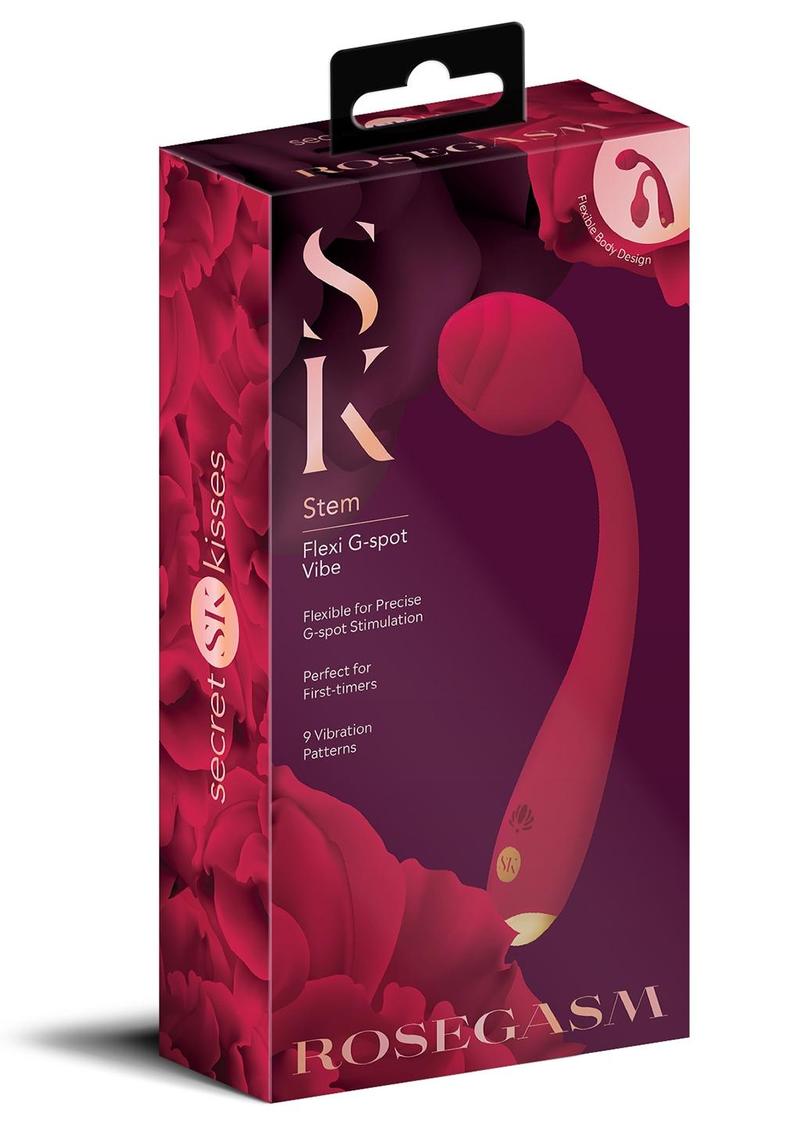 Rosegasm Long Stem Flexi G-Spot Vibe