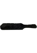 Rouge Leather Paddle with Faux Fur