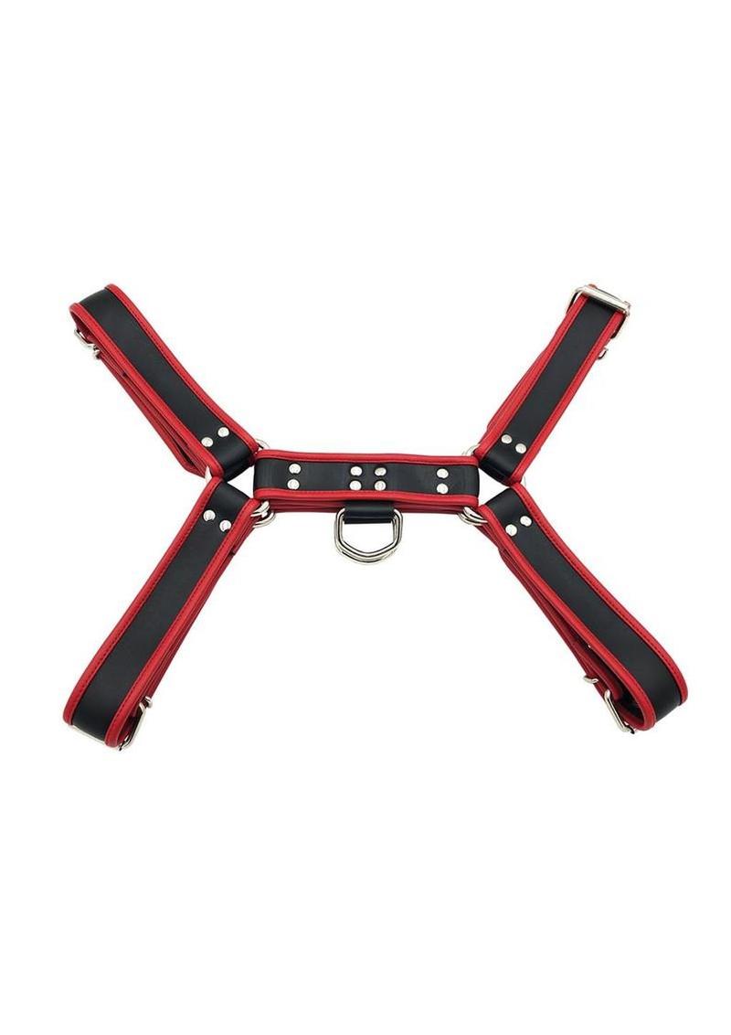 Rouge Pvc Ot H Front Harness