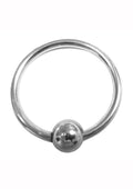 Rouge Stainless Steel Glans Ring with Ball Cock Ring