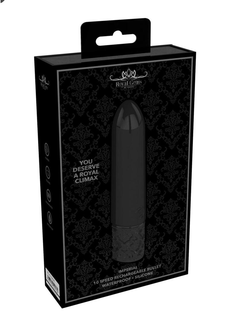 Royal Gems Imperial Silicone Rechargeable Bullet