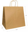 Prime Time Packaging 65LB Kraft Paper Bags 12 x 10 x 12" (QTY:250)